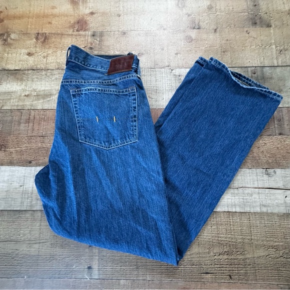 Polo Ralph Lauren Straight Leg Dark Wash Jeans 34x32 Mens - Picture 2 of 9